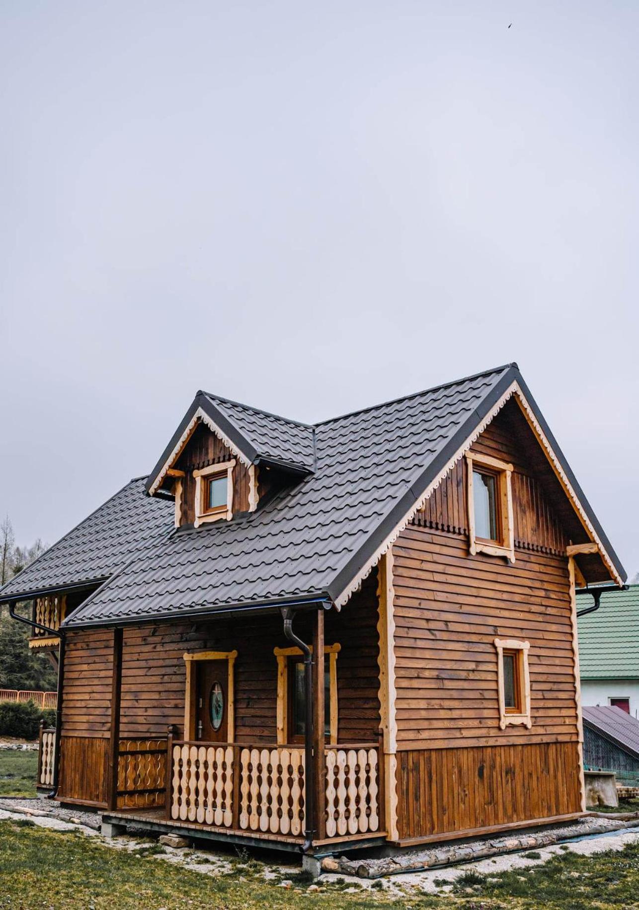 Gorskie Chatki Krysi I Piotrka Bursztynowy Stronie Slaskie Exterior photo